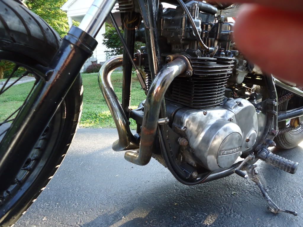 kz750 exhaust