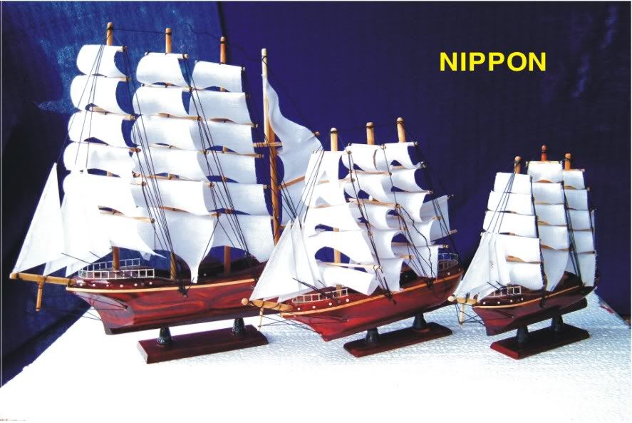 MocVietshop- bán tàu buồm gỗ (mô hình) - 32