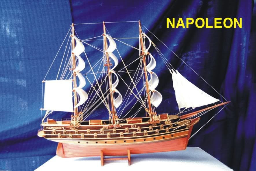 MocVietshop- bán tàu buồm gỗ (mô hình) - 11