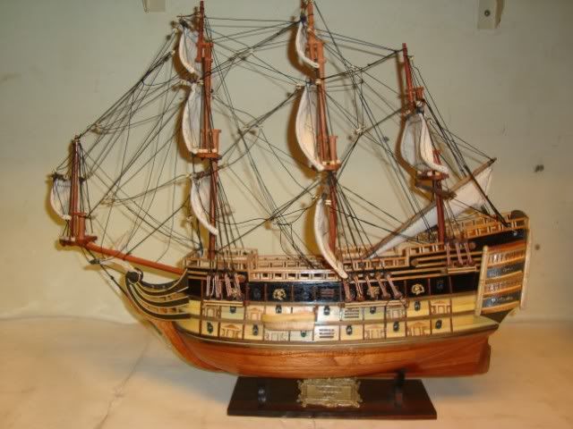 MocVietshop- bán tàu buồm gỗ (mô hình) - 27