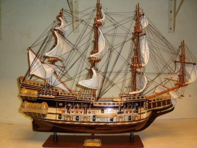 MocVietshop- bán tàu buồm gỗ (mô hình) - 26