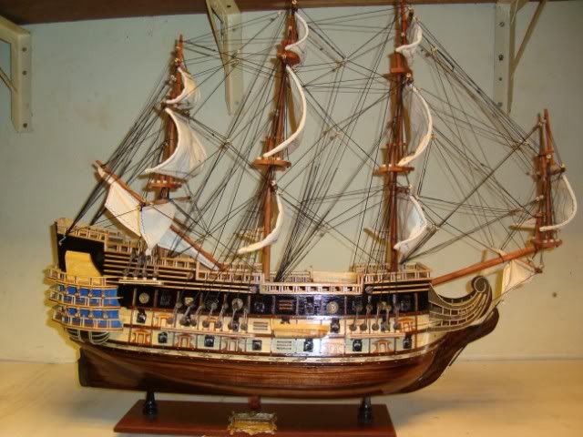 MocVietshop- bán tàu buồm gỗ (mô hình) - 25