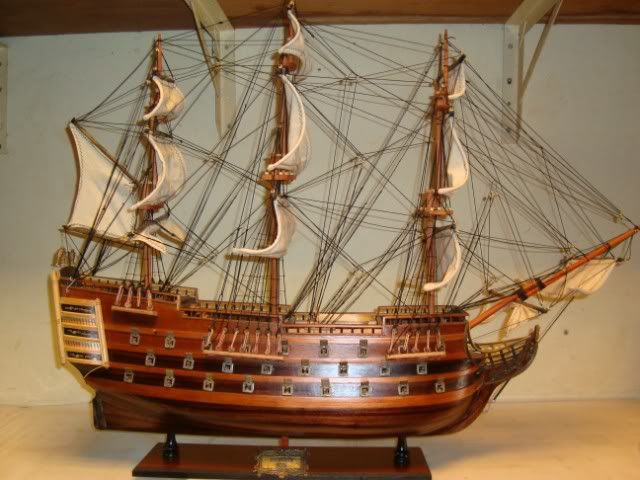 MocVietshop- bán tàu buồm gỗ (mô hình) - 24