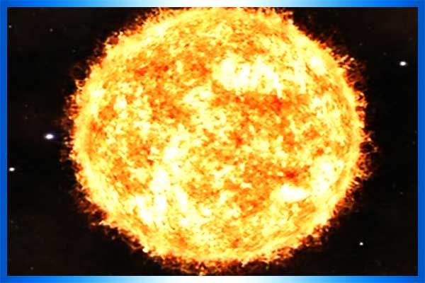 Sun is buring like this for billion of years