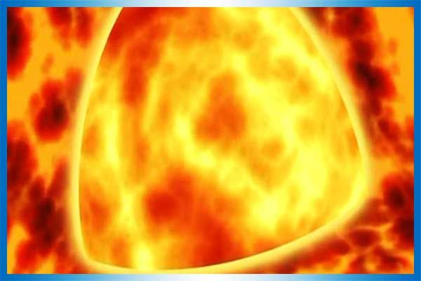 Inside the Sun, Hydrogen and Helium behaves like plasma