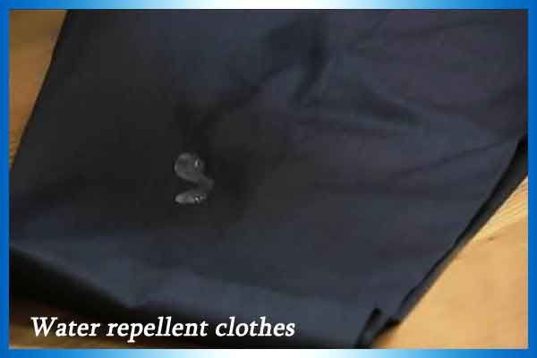 Nanotechnology used to make water repellent clothes