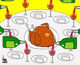ecards thanksgiving funny. Funny Thanksgiving Turkey Hand E-cards Ladybugecards.com