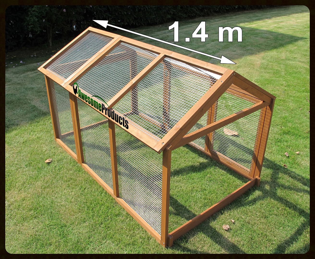 DOUBLE & RUN LARGE DELUXE CHICKEN COOP RABBIT HUTCH NEST HEN HOUSE eBay