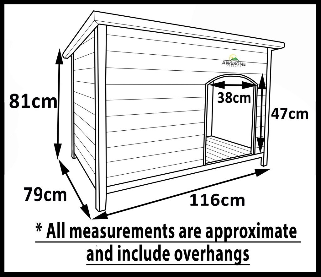 Insulated Extra/Large Dog Kennel Kennels House With Removable Floor