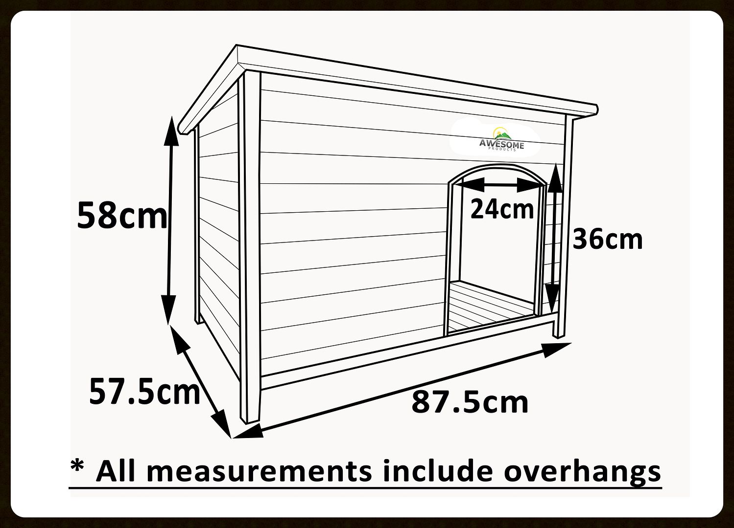 Insulated Extra/Large Dog Kennel Kennels House With Removable Floor