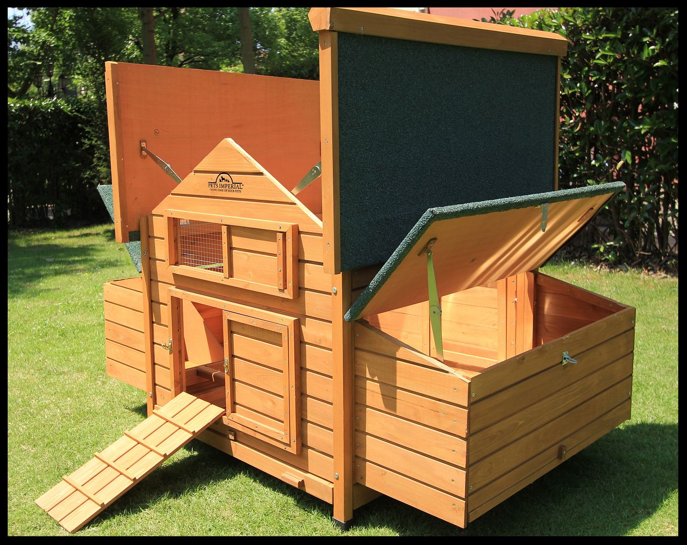 MARLBOROUGH LARGE DELUXE CHICKEN COOP HEN POULTRY HOUSE RABBIT HUTCH