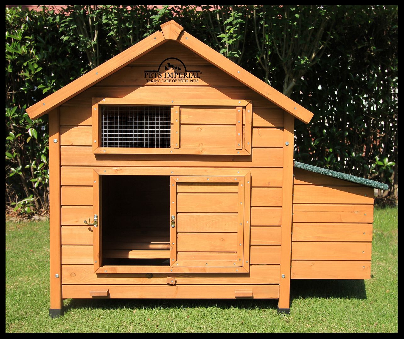 SAVOY SINGLE LARGE DELUXE CHICKEN COOP HEN POULTRY HOUSE RABBIT HUTCH
