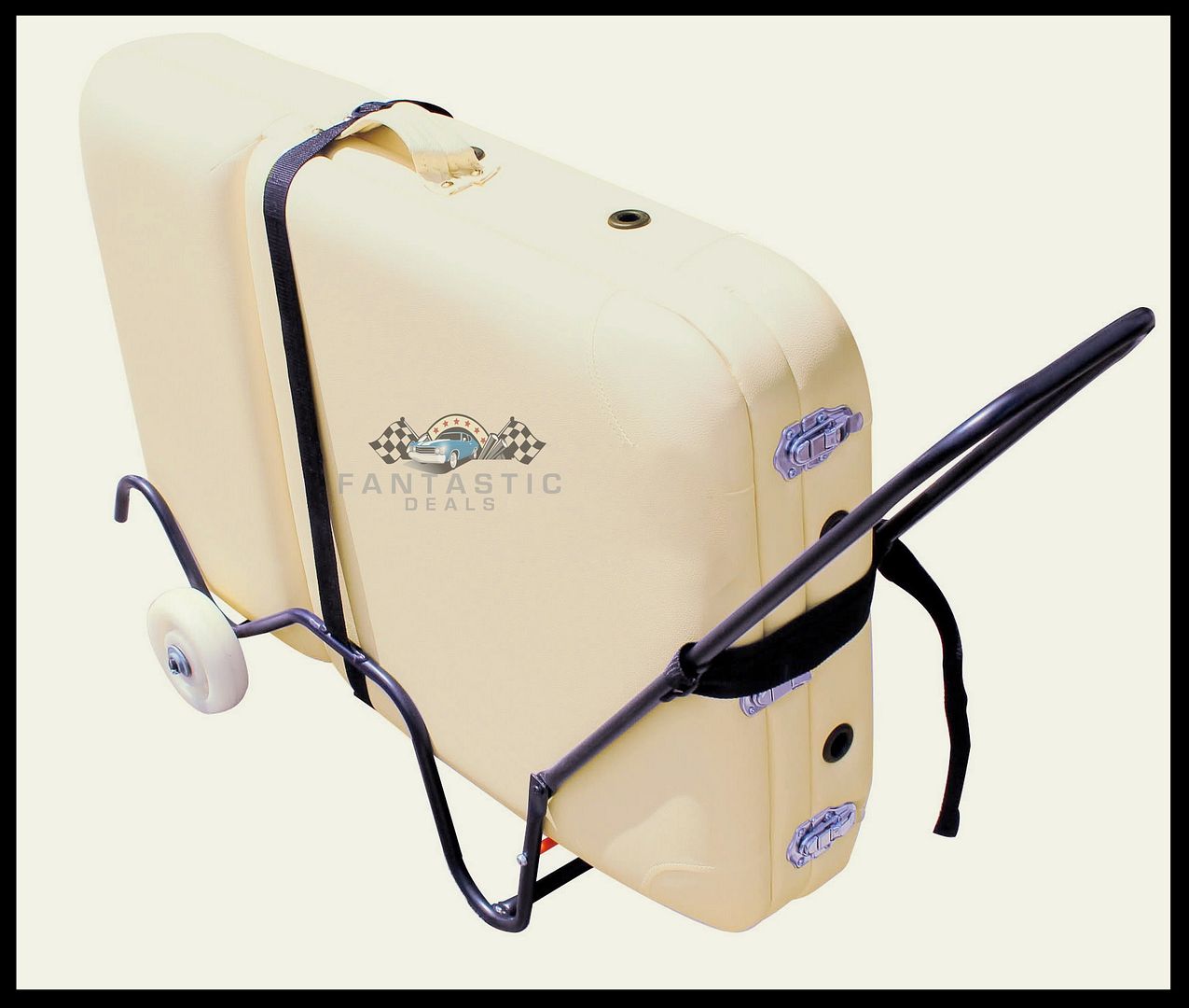 PORTABLE MASSAGE TABLE TROLLEY CART DOLLY CARRIER FOLDING FOLDABLE