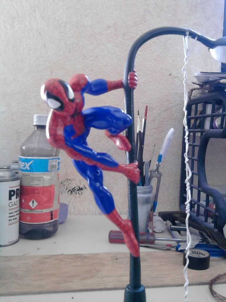 figuras de plastilina epoxica- spiderman figuras de plastilina epoxica- spiderman