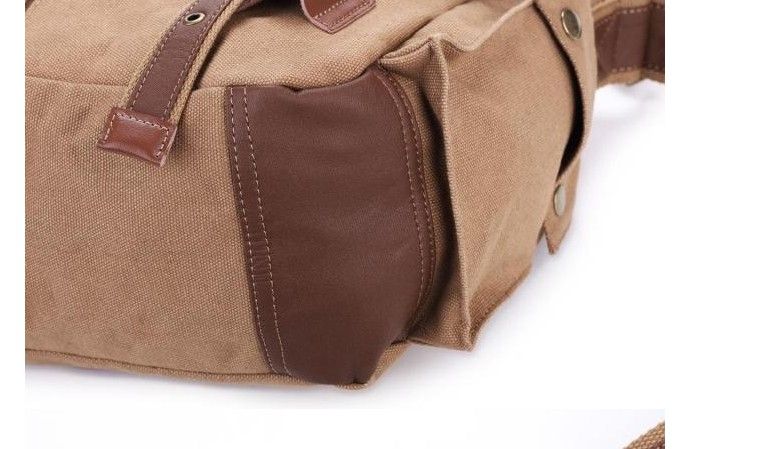 new BBK-3 Canvas DSLR Camera Bag Messenger Shoulder Bag For Nikon Sony