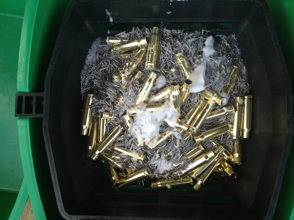 Best way to separate SS pins from brass?