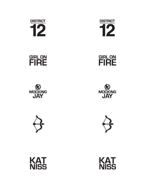 Hunger Games Magnets
