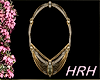 HRH gold chains necklace