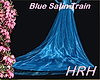 HRH Train Blue Satin