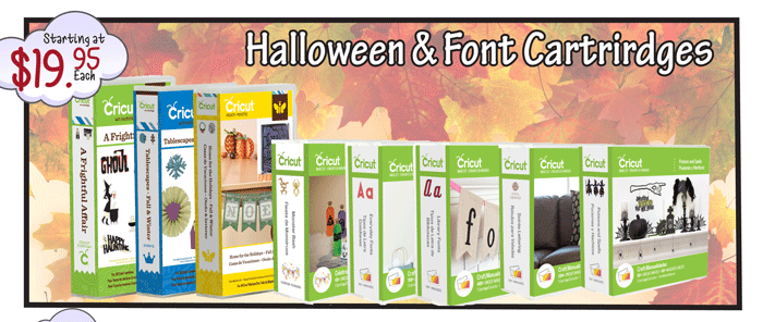 Halloween & Font Cartridges