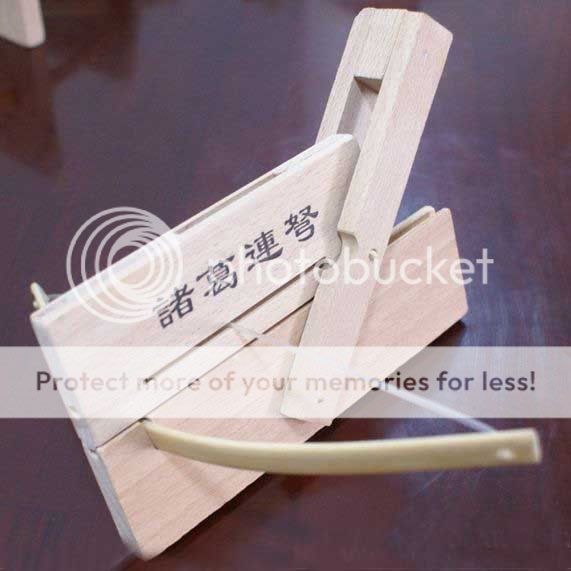 Mini Zhuge Crossbow crafts Chinese repeating crossbow chu ko nu Toy 