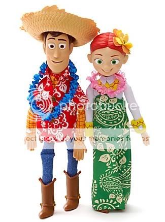 TOY STORY HAWAIIAN VACATION 16 WOODY & JESSIE OVER 20 TALKN PHRASES 