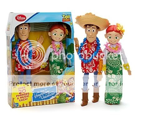 TOY STORY HAWAIIAN VACATION 16 WOODY & JESSIE OVER 20 TALKN PHRASES 