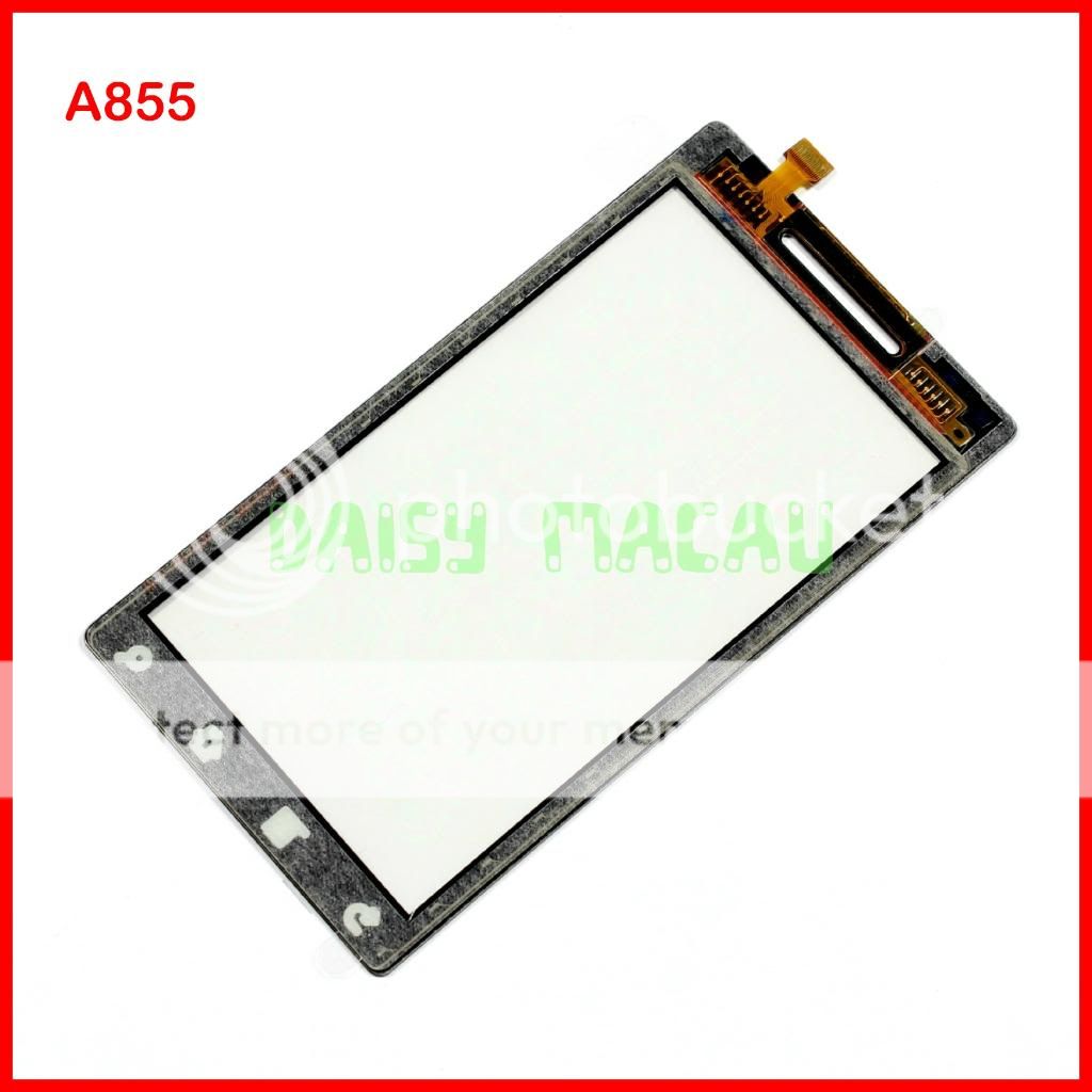 Motorola Droid A855 Touch Screen Glass Digitizer Replacement Narrow 