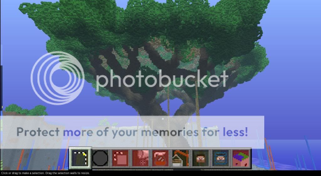 Pretty sure this is the Largest Tree in minecraft  rMinecraft