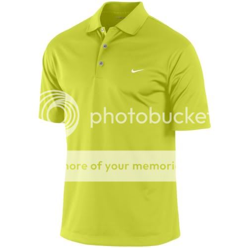 NIKE AW 2012 DRI FIT UV STRECH TECH SOLID GOLF POLO SHIRT