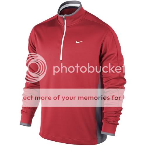 NIKE AW 2012 DRI FIT 1/2 ZIP COVER UP GOLF JACKET / SWEATER