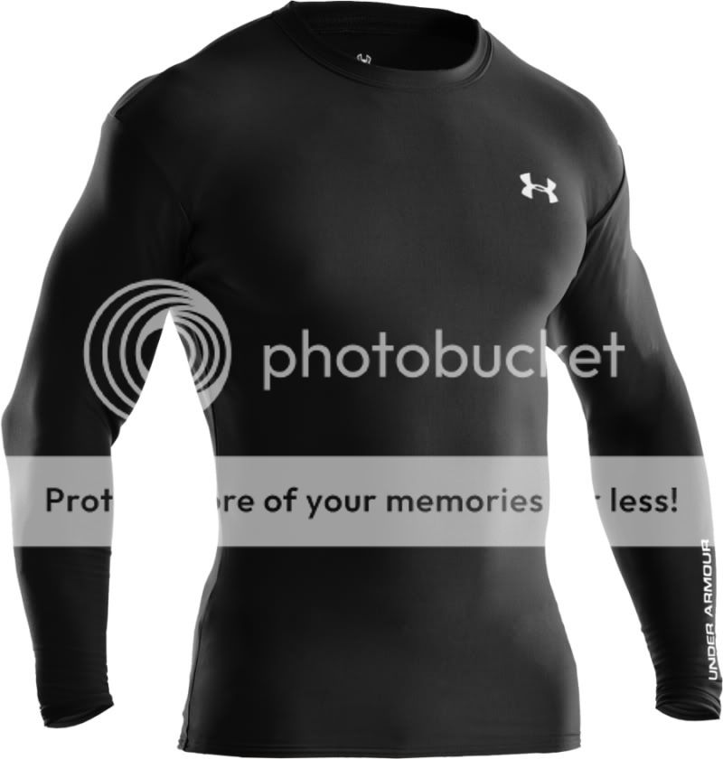 2012 UNDER ARMOUR COLDGEAR THERMAL COMPRESSION CREW II GOLF BASE LAYER 