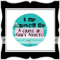 i was featured on a couple of craft addicts
