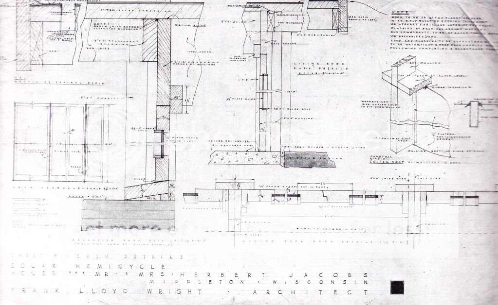 Wright Chat :: View topic - Plans of Jacobs House II