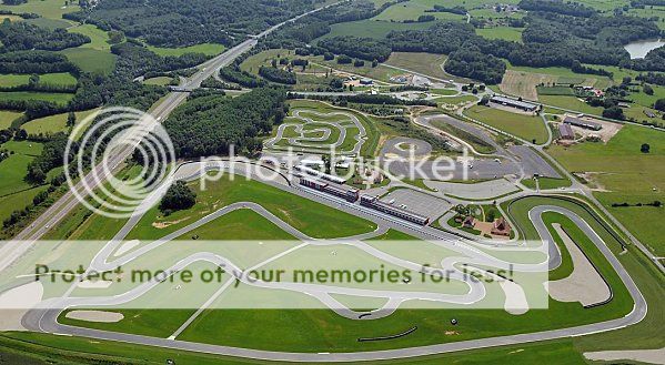 Circuit de Bresse - vue aérienne
